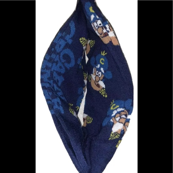 Cap’n Crunch Crew Socks 1 Pair Men 6-12 Blue w Logo Cereal Oops! All Berries NEW - Picture 5 of 8